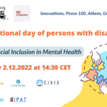 International Day for people with Disabilities – Social Inclusion and Mental Health